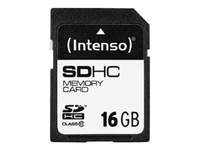 Intenso Class 10 - Carte mémoire flash - 16 Go - Class 10 - SDHC