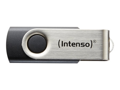 Intenso Basic Line - Clé USB - 16 Go - USB 2.0 - noir, argent
