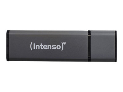 Intenso Alu Line - Clé USB - 8 Go - USB 2.0 - anthracite