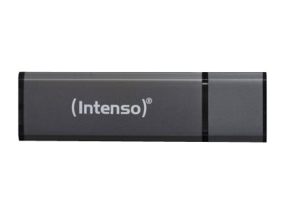 Intenso Alu Line - Clé USB - 4 Go - USB 2.0 - anthracite