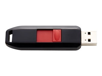 Intenso Business Line - Clé USB - 8 Go - USB 2.0 - noir, rouge