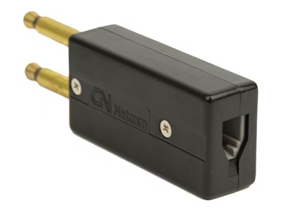 Jabra - Adaptateur double broche - PJ-327 mâle pour RJ-9 femelle