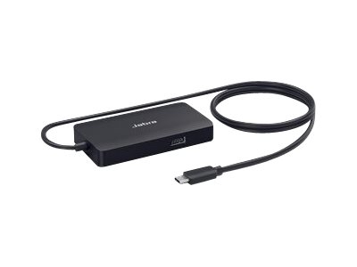 Jabra PanaCast USB Hub - Station d'accueil - USB-C - HDMI, VGA - 45 Watt - Europe