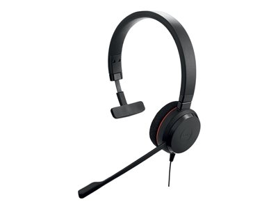 Jabra Evolve 20 MS mono - Micro-casque - sur-oreille - convertible - filaire - USB-C - isolation acoustique
