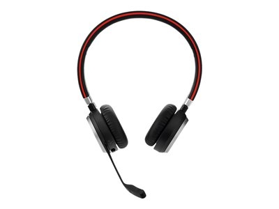 Jabra Evolve 65 SE MS Stereo - Micro-casque - sur-oreille - Bluetooth - sans fil - USB - Certifié pour Microsoft Teams - pour Jabra Evolve; LINK 380a MS