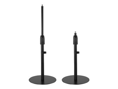 Kensington A1010 - Pied - Téléscopique - pour microphone / webcam / lumière - montage à vis 3/8" - ordinateur de bureau - pour Kensington ProVC Bundle