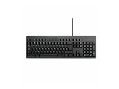 Kensington KB100 EQ - Clavier - full size - USB - QWERTY - Italien - noir - boîtier marron