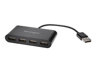 Kensington - Concentrateur (hub) - 4 x USB 2.0 - de bureau