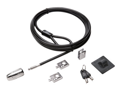 Kensington Desktop and Peripherals Standard Keyed Locking Kit 2.0 - Câble de sécurité - 2.4 m