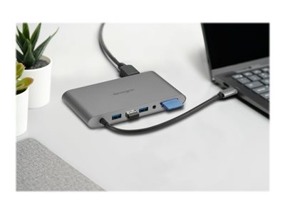 Kensington UH1440P - Station d'accueil - USB-C 3.2 Gen 1 / Thunderbolt 3 / Thunderbolt 4 - DP, HDMI, VGA - 1GbE