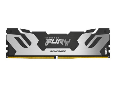 Kingston FURY Renegade - DDR5 - kit - 96 Go: 2 x 48 Go - DIMM 288 broches - 6000 MT/s / PC5-48000 - CL32 - 1.35 V - mémoire sans tampon - on-die ECC - noir / argent