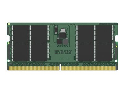 Kingston ValueRAM - DDR5 - module - 48 Go - SO DIMM 262 broches - 5600 MT/s / PC5-44800 - CL46 - 1.1 V - mémoire sans tampon - non ECC