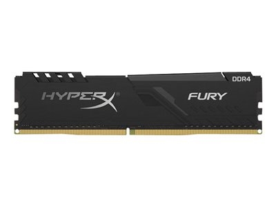 HyperX FURY - DDR4 - kit - 64 Go: 2 x 32 Go - DIMM 288 broches - 3200 MHz / PC4-25600 - CL16 - 1.35 V - mémoire sans tampon - non ECC - noir