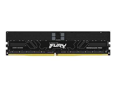 Kingston FURY Renegade Pro - DDR5 - module - 16 Go - DIMM 288 broches - 5600 MHz / PC5-44800 - CL36 - 1.25 V - mémoire enregistré - on-die ECC - noir