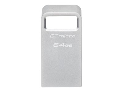 Kingston DataTraveler Micro - Clé USB - 64 Go - USB 3.2 Gen 1