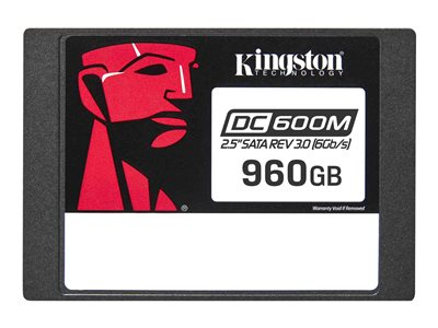 Kingston DC600ME - SSD - Enterprise, Mixed Use - chiffré - 960 Go - interne - 2.5" - SATA 6Gb/s - AES 256 bits - TCG Opal Encryption 2.0