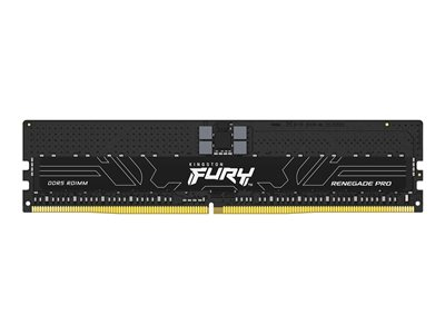 Kingston FURY Renegade Pro - DDR5 - module - 32 Go - DIMM 288 broches - 6400 MHz / PC5-51200 - CL32 - 1.4 V - mémoire enregistré - ECC - noir