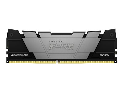Kingston FURY Renegade - DDR4 - module - 32 Go: 1 x 32 Go - DIMM 288 broches - 3600 MT/s / PC4-28800 - CL18 - 1.2 V - mémoire sans tampon - non ECC - noir