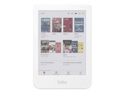Kobo Clara Colour - Lecteur eBook - 16 Go - 6" E Ink Kaleido 3 (1448 x 1072) - écran tactile - Wi-Fi 5, Bluetooth - blanc