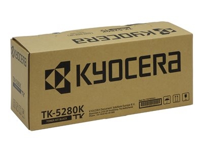 Kyocera TK 5280K - Noir - original - kit toner - pour ECOSYS M6235cidn, M6235CIDN/KL3, M6635cidn, M6635CIDN/KL3, P6235cdn, P6235CDN/KL3