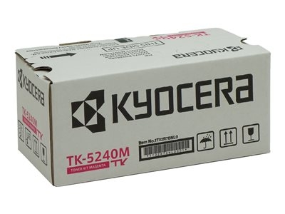 Kyocera TK 5240M - Magenta - original - cartouche de toner - pour ECOSYS M5526, P5026