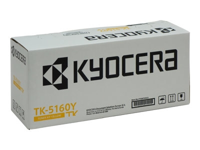 Kyocera TK 5160Y - Jaune - original - cartouche de toner - pour ECOSYS P7040cdn, P7040cdn/KL3
