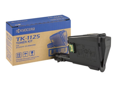 Kyocera TK 1125 - Noir - original - cartouche de toner - pour Kyocera FS-1325MFP, FS-1325MFP/KL3; FS-1061DN, 1061DN/KL3
