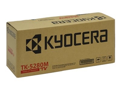 Kyocera TK 5280M - Magenta - original - kit toner - pour ECOSYS M6235cidn, M6235CIDN/KL3, M6635cidn, M6635CIDN/KL3, P6235cdn, P6235CDN/KL3