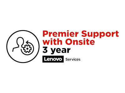 Lenovo Premier Support Upgrade - Contrat de maintenance prolongé - pièces et main d'oeuvre (pour ordinateurs portables) - 3 années (à partir de la date d'achat originale de l'appareil) - sur site - temps de réponse : NBD - pour ThinkPad P14s Gen 3 21AK, 21AL; P15v Gen 3 21D9; T15p Gen 3 21DB