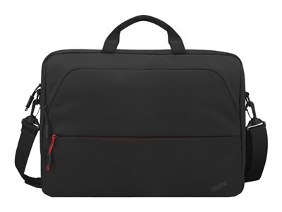Lenovo ThinkPad Essential Topload (Eco) - Sacoche pour ordinateur portable - 13" - 14" - Noir avec des touches de rouge - pour IdeaPad S340-14; ThinkCentre M75t Gen 2; ThinkPad E14 Gen 3; X1 Nano Gen 2; Z13 Gen 1