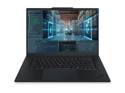 Lenovo ThinkPad P1 Gen 9 21UE - Copilot+ PC, AI Workstation - Intel Core Ultra 7 - 356H / jusqu'à 4.7 GHz - Win 11 Pro - RTX PRO 1000 Blackwell - 32 Go RAM - 1 To SSD TCG Opal Encryption 2, NVMe, Performance - 16" IPS 1920 x 1200 - Wi-Fi 7, Bluetooth - noir - clavier : Anglais - Europe - avec 3 Years Lenovo Premier Support, CO2 Offset 300 kg (3rd Gen)