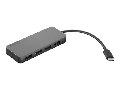 Lenovo USB-C to 4 Port USB-A Hub - Concentrateur (hub) - 4 x SuperSpeed USB 3.0 + 1 x USB-C - de bureau
