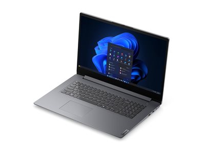 Lenovo V17 G7 IWC 83VG - AI PC - Intel Core 5 - 320 / jusqu'à 4.6 GHz - Win 11 Pro - Intel Graphics - 16 Go RAM - 512 Go SSD NVMe - 17.3" IPS 1920 x 1080 (Full HD) - Gigabit Ethernet - Wi-Fi 6, Bluetooth - gris luna - clavier : Anglais - Europe - avec 2 ans d'assistance au dépôt Lenovo, compensation des émissions de CO2 de 0,5 tonne (2ème génération)