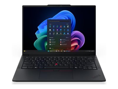 Lenovo ThinkPad E14 Gen 8 21Y6 - Copilot+ PC - Intel Core Ultra 5 - 325 / jusqu'à 4.5 GHz - Win 11 Pro - Intel Graphics - 16 Go RAM - 512 Go SSD TCG Opal Encryption 2, NVMe - 14" IPS 1920 x 1200 - Gigabit Ethernet - Wi-Fi 7, Bluetooth - noir - clavier : Anglais - Europe - avec 2 ans de support Lenovo Depot, compensation CO2 de 0,2 tonne (3ème génération)