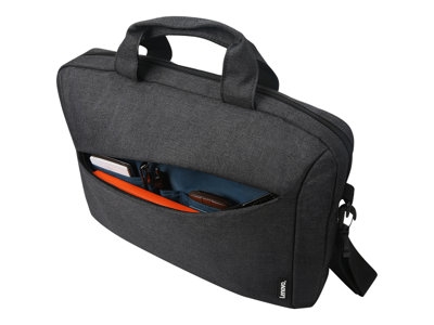 Lenovo Casual Toploader T210 - Sacoche pour ordinateur portable - 15.6" - noir charbon - pour IdeaPad 1 14; S340-14; ThinkCentre M75t Gen 2; ThinkPad T14s Gen 3; X1 Nano Gen 2; V15 IML
