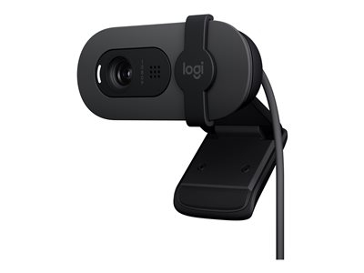 Logitech BRIO 100 - Webcam - couleur - 2 MP - 1920 x 1080 - 1080p, 720p - audio - USB