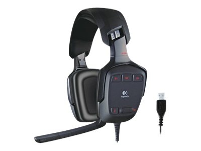 Logitech G35 Surround Sound Headset - Micro-casque - canal 7.1 - circum-aural - filaire