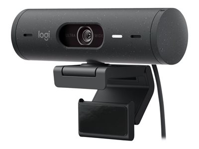 Logitech BRIO 500 - Webcam - couleur - 1920 x 1080 - 1080p, 720p - audio - USB-C