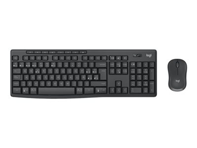 Logitech MK370 Combo for Business - Ensemble clavier et souris - sans fil - Bluetooth LE - QWERTY - International US - graphite