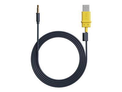 Logitech - Adaptateur USB-A vers prise casque - prise audio de 3,5 mm mâle pour USB mâle - 1.3 m