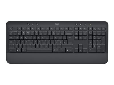 Logitech Signature K650 - Clavier - sans fil - Bluetooth 5.1 - QWERTZ - Hongrois - graphite