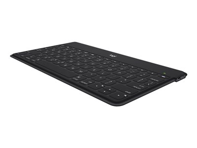 Logicool Keys-To-Go - Clavier - sans fil - Bluetooth - QWERTY - Italien - noir