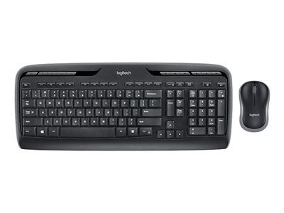Ensemble sans fil Logitech MK330 - Ensemble clavier et souris - sans fil - 2.4 GHz - Français - noir