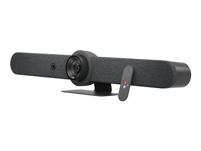 Logitech Bar - Appareil de vidéoconférence - certifié Zoom, Certifié pour Microsoft Teams - graphite - power adapter included