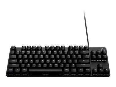 Logitech G413 TKL SE - Clavier - TKL - rétro-éclairé - USB - QWERTZ - Suisse - commutateur : Tactile - noir