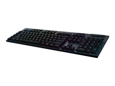 Logitech Gaming G915 - Clavier - backlit - sans fil - USB, Bluetooth, 2.4 GHz - QWERTZ - Allemand - commutateur : GL Tactile - noir