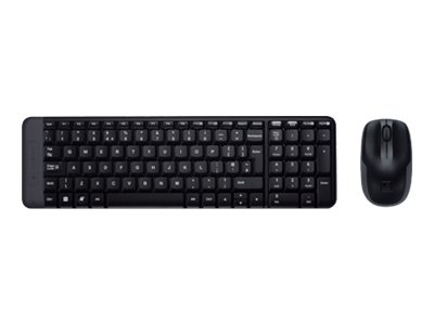 Ensemble sans fil Logitech MK220 - Ensemble clavier et souris - sans fil - 2.4 GHz - Espagnol