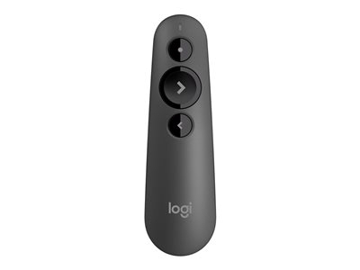 Logitech R500s - Télécommande de présentation - 3 boutons - graphite