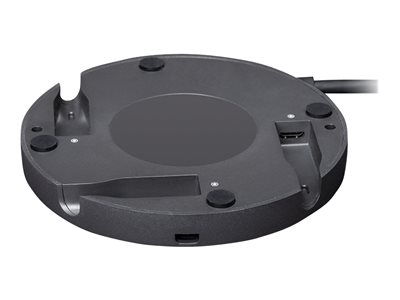 Logitech Rally Mic Pod Hub - Adaptateur d'interface de microphone - pour Logitech Rally Mic Pod, Rally, Rally Plus