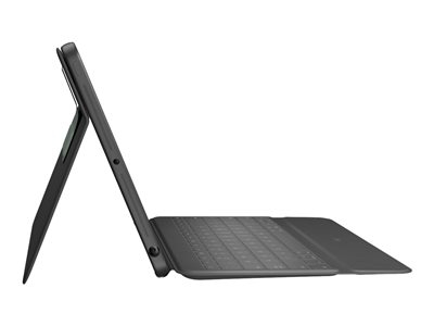 Logitech Rugged Combo 3 - Clavier et étui - Apple Smart connector - bleu classique - pour Apple 10.2-inch iPad (7ème génération, 8ème génération, 9ème génération)